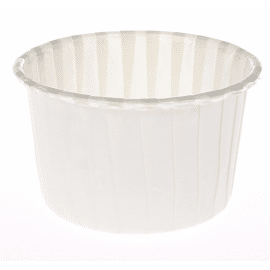 ivory - baking cups 